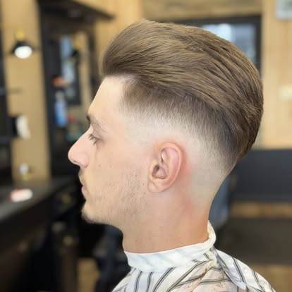 Classic taper with crisp edges.
